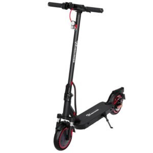 EVERCROSS TECH EV85F E-Scooter mit Straßenzulassung (ABE), Faltbarer Elektroroller für Erwachsene mit APP - 400W Motor, 7,8AH Batterie, 15KG Gewicht, Max Belastung 120 kg, Duales Brems, Zwei Stoßdämpfer