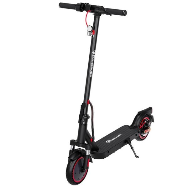 EVERCROSS TECH EV85F E-Scooter mit Straßenzulassung (ABE), Faltbarer Elektroroller für Erwachsene mit APP - 400W Motor, 7,8AH Batterie, 15KG Gewicht, Max Belastung 120 kg, Duales Brems, Zwei Stoßdämpfer