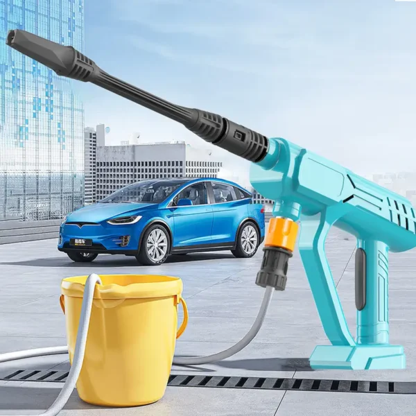 Kabelloser Akku-Hochdruckreiniger für Makita 18 V – inkl. 2 x 3000 mAh Akkus und Ladegerät, ideal für Garten, Teppichreinigung und Bewässerung