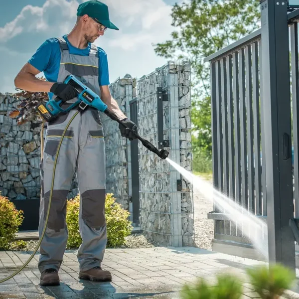 Kabelloser Akku-Hochdruckreiniger für Makita 18 V – inkl. 2 x 3000 mAh Akkus und Ladegerät, ideal für Garten, Teppichreinigung und Bewässerung - Image 7